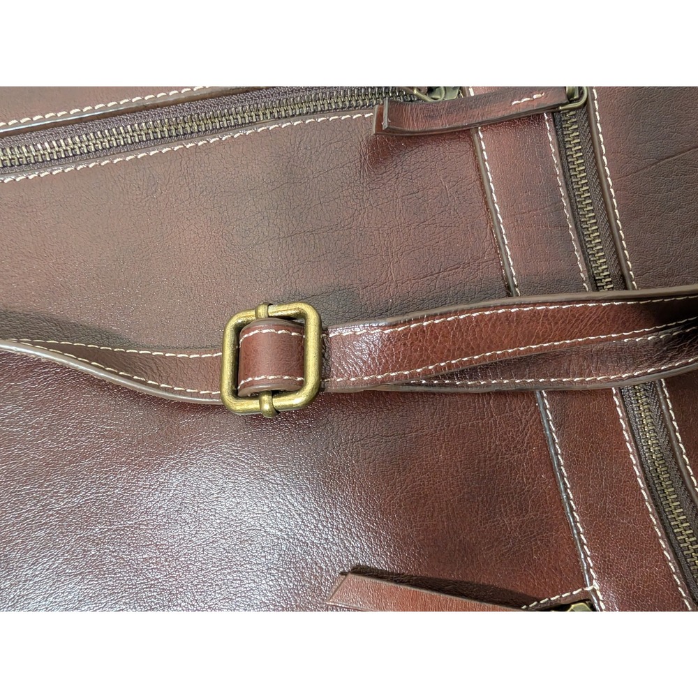 ARIAT Victoria Fringe Leather‎ Messenger Bag Conceal Carry Brown Leather Western - Picture 13 of 13